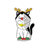 Christmas Pet Sticker by Aqua Revolution