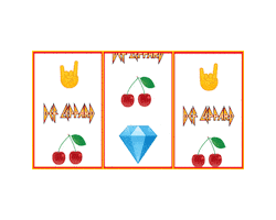 Las Vegas Rock Sticker by Def Leppard