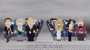 chatter screaming GIF by South Park 