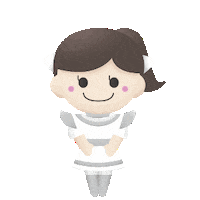 Girl Tap Sticker