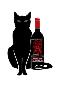 Red Wine Drinking Sticker by Apothic Wine