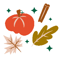 Pumpkin Spice Latte Fall Sticker by Starbucks