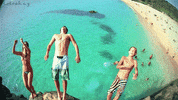 summer beach GIF