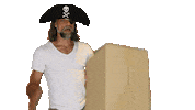 Pirate Package Sticker by Krauterie