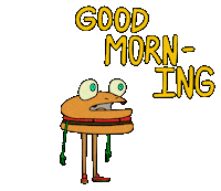 Happy Good Morning Sticker by Moving Picture Show