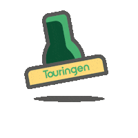 Forest Hiking Sticker by Touringen