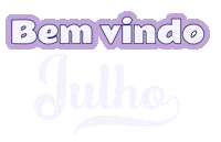 July Julho Sticker
