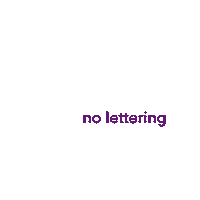 Lettering Sticker