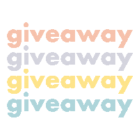 Giveaway Contest Sticker by Qali Hair Extension Studio