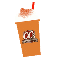 ccscoffeehouse coffee drink ice cup Sticker