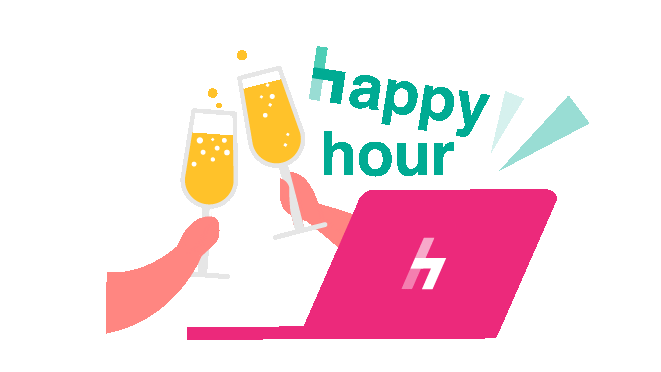 Happy Hour Pride Sticker by Havas San Francisco