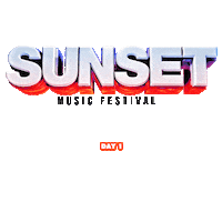 Sunset Sticker by Disco Donnie Presents