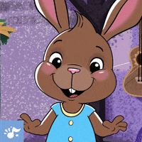 Canticosworld bunny hide counting sammy GIF