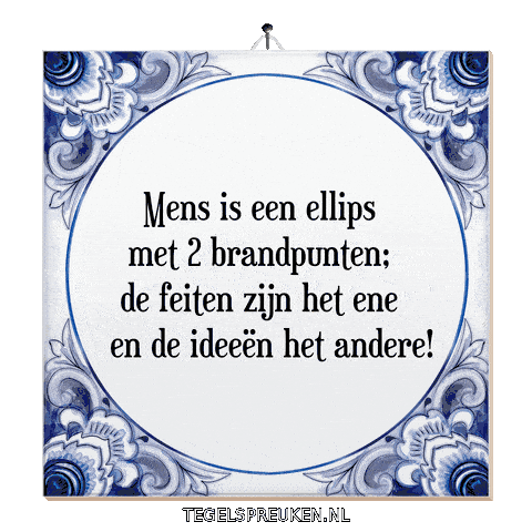 Nl Wijsheid Sticker by Tegelspreuken.nl