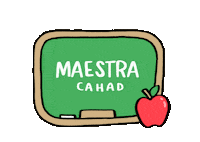 School Teacher Sticker by CAHAD