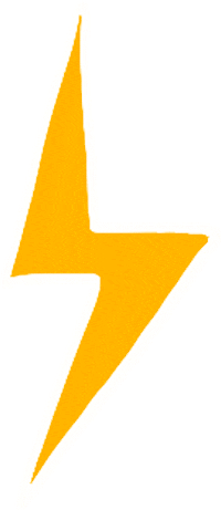 GOTRBA running fast flash lightning Sticker