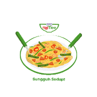 NuMeeGardenia pasta noodles mi mee Sticker
