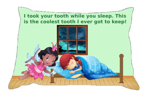 Tooth Fairy Kids Sticker