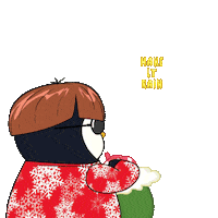 Merry Christmas Sticker by Pudgy Penguins