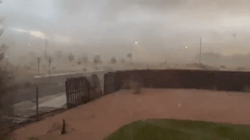 Damaging Winds Sweep Through Pueblo, Colorado, Amid Dust Storm Warning