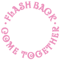 flashbacksalou dance flower power club Sticker