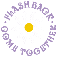 flashbacksalou dance flower power club Sticker