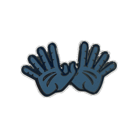 pinnedpins giphygifmaker hand university hands Sticker