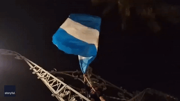 Fans Party as Argentina Advances to WC Final