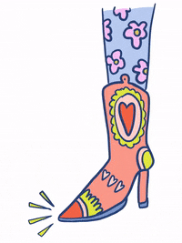 heatherfuture music heart pink illustration GIF