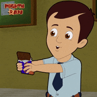 Chocolate Foodie GIF by Chhota Bheem