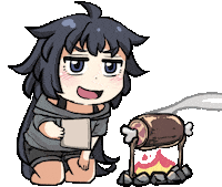 Smoke Baiting Sticker by Jin