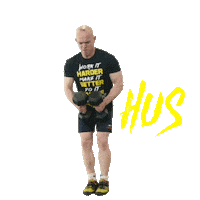 No Pain No Gain Sport Sticker by Husfit