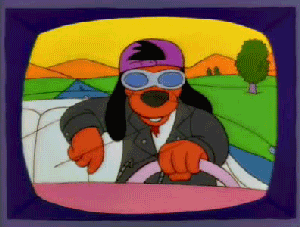 The Simpsons Poochie GIF