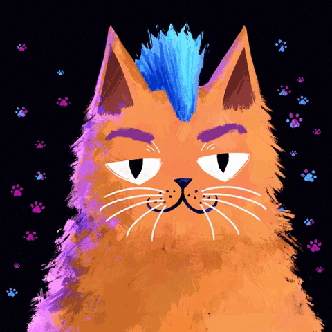 Art Cat GIF