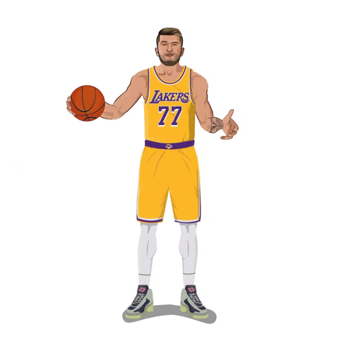 Los Angeles Lakers Basketball GIF by SportsManias