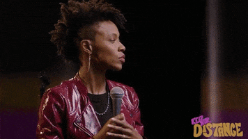ritabrentcomedy comedy comedian hmmm stand up GIF