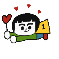 Art Love Sticker