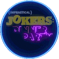 Dinner Party Food Sticker by truTV’s Impractical Jokers