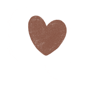 In Love Heart Sticker by Catharina Stewart