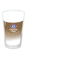 frieschevlag latte cappuccino koffie latte art Sticker