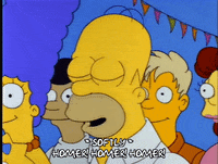 pleased homer simpson GIF