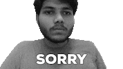 Sorry Forgive Me Sticker by Raghav Bansal