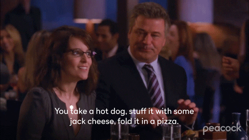 30 Rock Pizza GIF by PeacockTV
