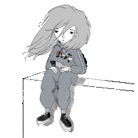 lunamonogatari Sticker