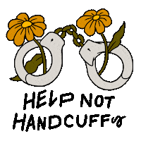 Flowers Lettering Sticker by The Good Type Co