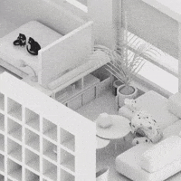 Interior Design 3D GIF by Chris