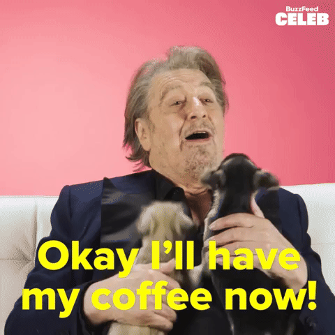 Al Pacino Coffee Time