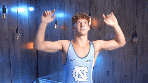 University Of North Carolina Wrestling GIF by UNC Tar Heels