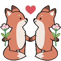 I Love You Kiss Sticker by Holler Studios