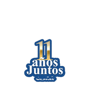 Aniversario 11 Anos Sticker by VUMI Group